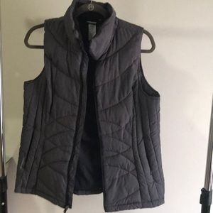 Gray puffer vest by Champion